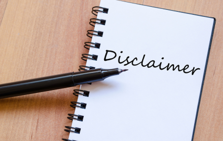 Disclaimer